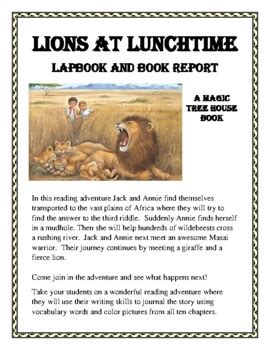 Discovering the Circle of Life with Lions at Lunchtime in the Magic Tree House